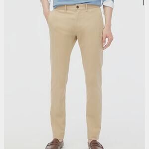NWT J.Crew Slim Fit Flex Chino Pant In Khaki Size 28x30